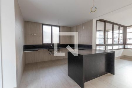 Cozinha de apartamento à venda com 4 quartos, 271m² em Santo Antônio, Belo Horizonte