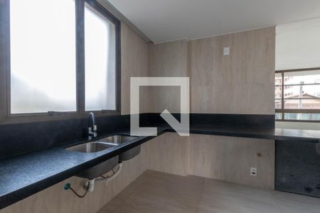 Cozinha de apartamento à venda com 4 quartos, 271m² em Santo Antônio, Belo Horizonte