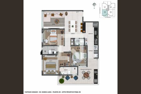 Apartamento à venda com 3 quartos, 100m² em Prado, Belo Horizonte