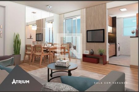 Apartamento à venda com 2 quartos, 50m² em Alto Caiçaras, Belo Horizonte