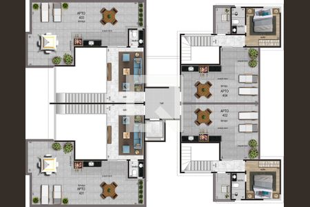 Apartamento à venda com 3 quartos, 160m² em Itapoã, Belo Horizonte