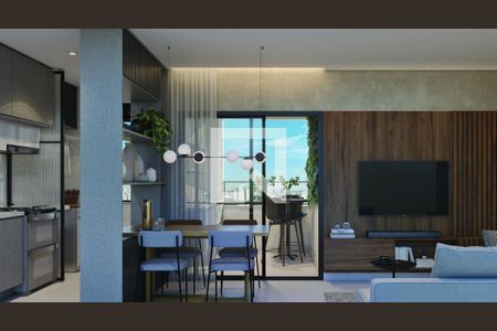 Apartamento à venda com 73m², 3 quartos e 2 vagasSala