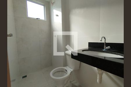 Banheiro Social de apartamento à venda com 2 quartos, 92m² em Araguaia, Belo Horizonte