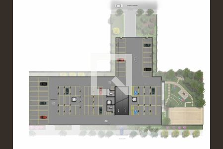 Apartamento à venda com 43m², 1 quarto e 1 vaga