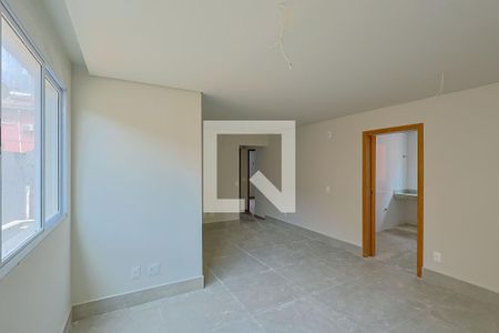 Sala de apartamento à venda com 3 quartos, 83m² em União, Belo Horizonte