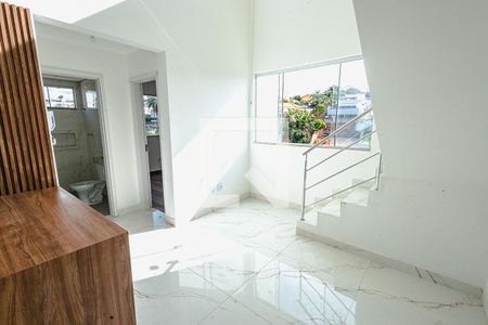 Sala de apartamento à venda com 2 quartos, 63m² em Santa Amélia, Belo Horizonte