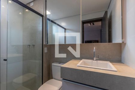 Banheiro de apartamento à venda com 1 quarto, 36m² em Cruzeiro, Belo Horizonte