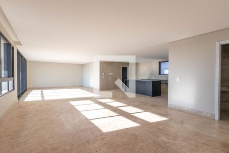 Sala de apartamento à venda com 4 quartos, 224m² em Santa Lúcia, Belo Horizonte