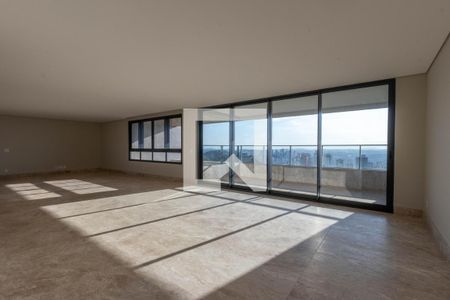 Sala de apartamento à venda com 4 quartos, 224m² em Santa Lúcia, Belo Horizonte