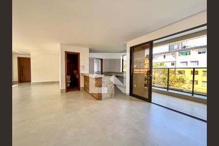 Sala de apartamento à venda com 3 quartos, 129m² em Jaraguá, Belo Horizonte