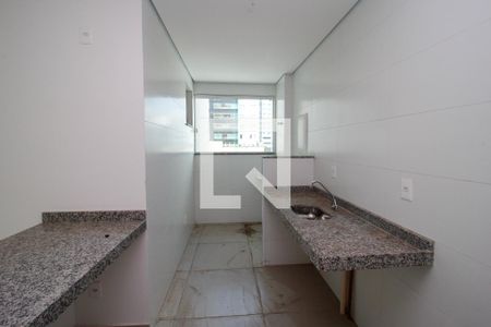 Cozinha de apartamento à venda com 2 quartos, 124m² em Buritis, Belo Horizonte