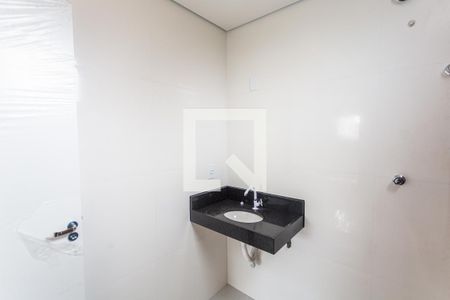 Banheiro da Suíte de apartamento à venda com 3 quartos, 83m² em Grajaú, Belo Horizonte