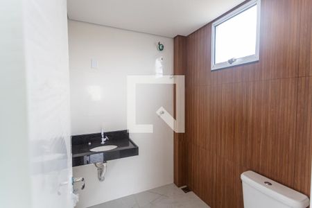 Banheiro da Suíte de apartamento à venda com 3 quartos, 83m² em Grajaú, Belo Horizonte