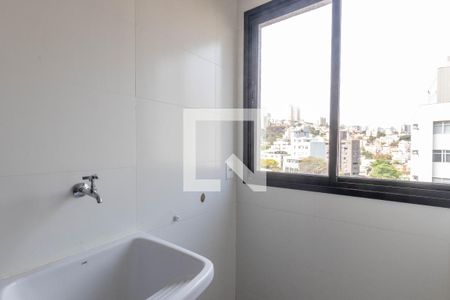 Área de Serviço de apartamento à venda com 1 quarto, 39m² em Funcionários, Belo Horizonte