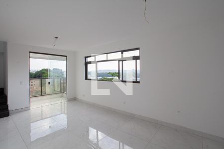 Sala 1 de apartamento à venda com 4 quartos, 266m² em Indaiá, Belo Horizonte