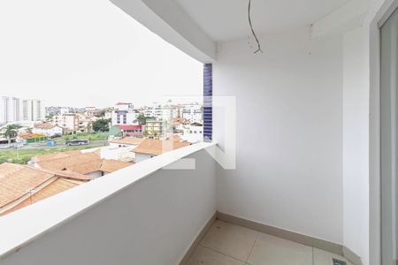 Varanda da sala  de apartamento à venda com 3 quartos, 72m² em Santa Terezinha, Belo Horizonte