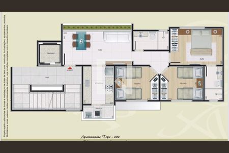 Apartamento à venda com 3 quartos, 63m² em Itapoã, Belo Horizonte