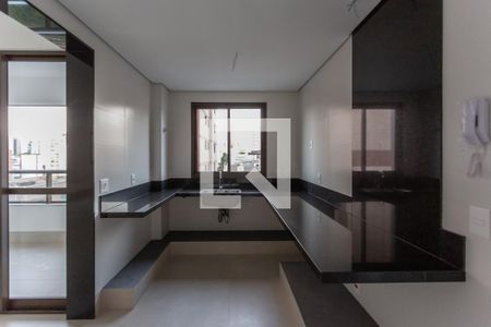 Cozinha de apartamento à venda com 4 quartos, 145m² em Gutierrez, Belo Horizonte