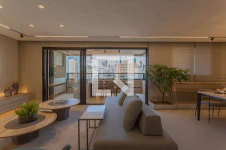 Sala de apartamento à venda com 4 quartos, 159m² em Anchieta, Belo Horizonte
