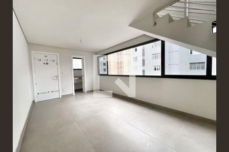 Sala de apartamento à venda com 2 quartos, 140m² em Santo Antônio, Belo Horizonte