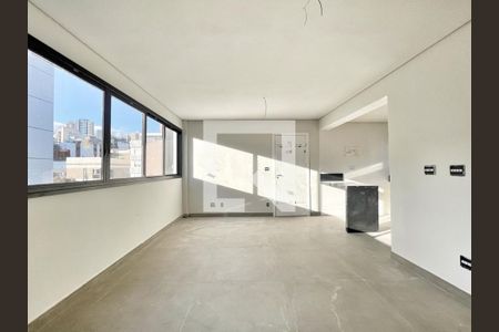 Sala de apartamento à venda com 2 quartos, 63m² em Santo Antônio, Belo Horizonte