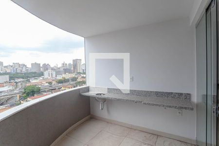 Varanda gourmet de apartamento à venda com 3 quartos, 78m² em Floresta, Belo Horizonte