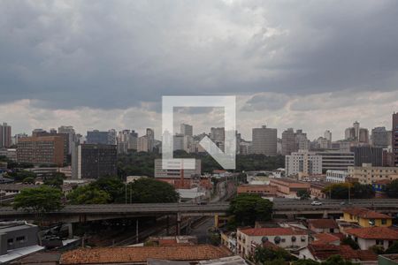 Vista da varanda gourmet de apartamento à venda com 3 quartos, 78m² em Floresta, Belo Horizonte