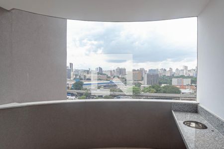 Varanda gourmet de apartamento à venda com 3 quartos, 78m² em Floresta, Belo Horizonte