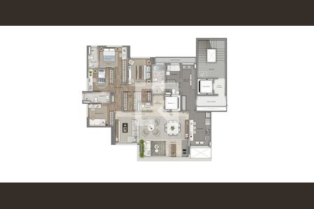 Apartamento à venda com 201m², 4 quartos e 3 vagas