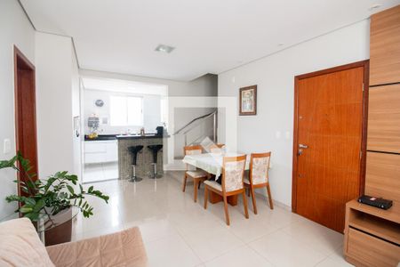 Sala de Jantar de apartamento à venda com 3 quartos, 166m² em Brasiléia, Betim