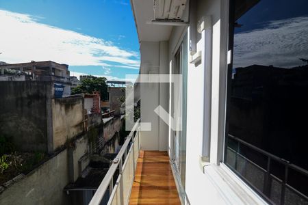 Varanda da Sala de apartamento à venda com 2 quartos, 65m² em Estácio, Rio de Janeiro