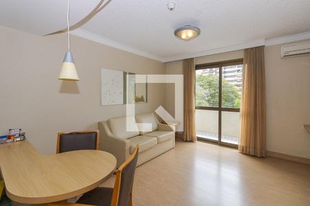 Sala de apartamento à venda com 1 quarto, 44m² em Rio Branco, Porto Alegre