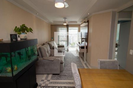 Sala de apartamento à venda com 3 quartos, 82m² em Baeta Neves, São Bernardo do Campo
