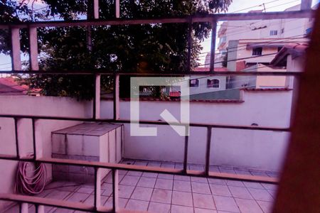 Vista da Sala de casa à venda com 3 quartos, 300m² em Vila Camilópolis, Santo André