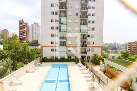 Vista da Sacada da Sala de apartamento para alugar com 1 quarto, 36m² em Jardim Ampliação, São Paulo