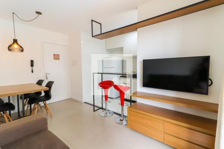 Sala de apartamento para alugar com 1 quarto, 36m² em Jardim Ampliação, São Paulo