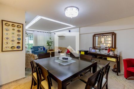 Sala de Jantar de apartamento à venda com 3 quartos, 160m² em Laranjeiras, Rio de Janeiro