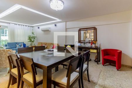 Sala de Jantar de apartamento à venda com 3 quartos, 160m² em Laranjeiras, Rio de Janeiro