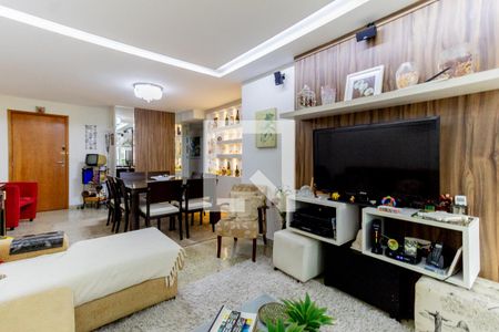 Sala de apartamento à venda com 3 quartos, 160m² em Laranjeiras, Rio de Janeiro