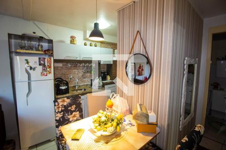 Sala de Jantar de apartamento à venda com 2 quartos, 52m² em Duque de Caxias, São Leopoldo