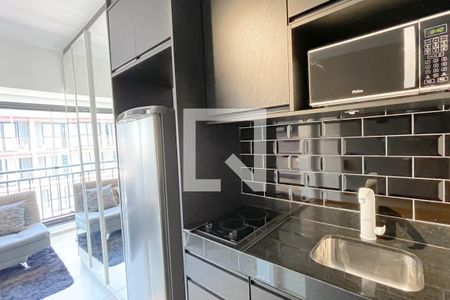 COZINHA de apartamento para alugar com 1 quarto, 22m² em Vila Mariana, São Paulo