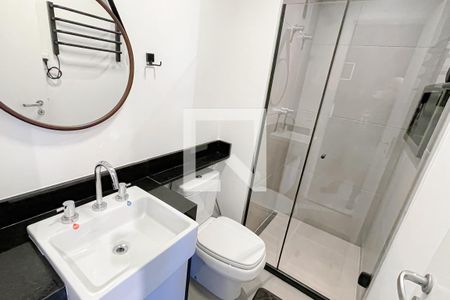 BANHEIRO de apartamento para alugar com 1 quarto, 22m² em Vila Mariana, São Paulo