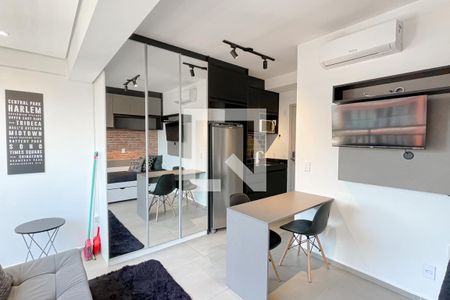 SALA/QUARTO de apartamento para alugar com 1 quarto, 22m² em Vila Mariana, São Paulo