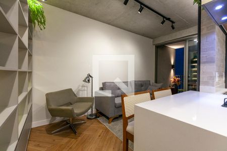 Sala/Cozinha de apartamento para alugar com 1 quarto, 55m² em Perdizes, São Paulo