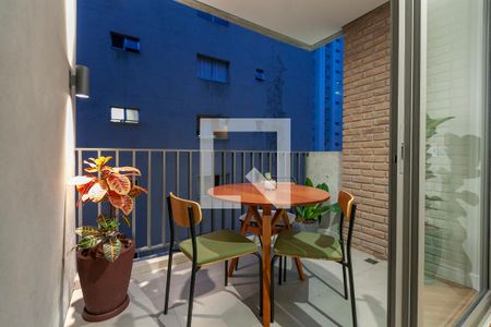 Varanda de apartamento para alugar com 1 quarto, 55m² em Perdizes, São Paulo