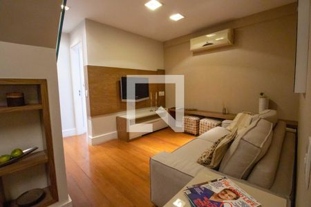 Sala de apartamento à venda com 3 quartos, 166m² em Leblon, Rio de Janeiro