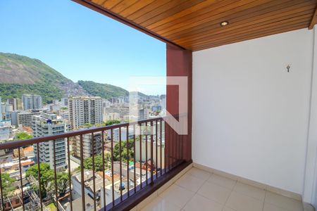 Varanda da Sala de apartamento à venda com 2 quartos, 83m² em Botafogo, Rio de Janeiro