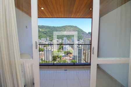 Varanda da Sala de apartamento à venda com 2 quartos, 83m² em Botafogo, Rio de Janeiro