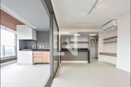 Sala  de apartamento para alugar com 3 quartos, 131m² em Brooklin, São Paulo