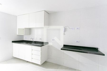 Cozinha de apartamento para alugar com 1 quarto, 28m² em Cidade Mãe do Céu, São Paulo